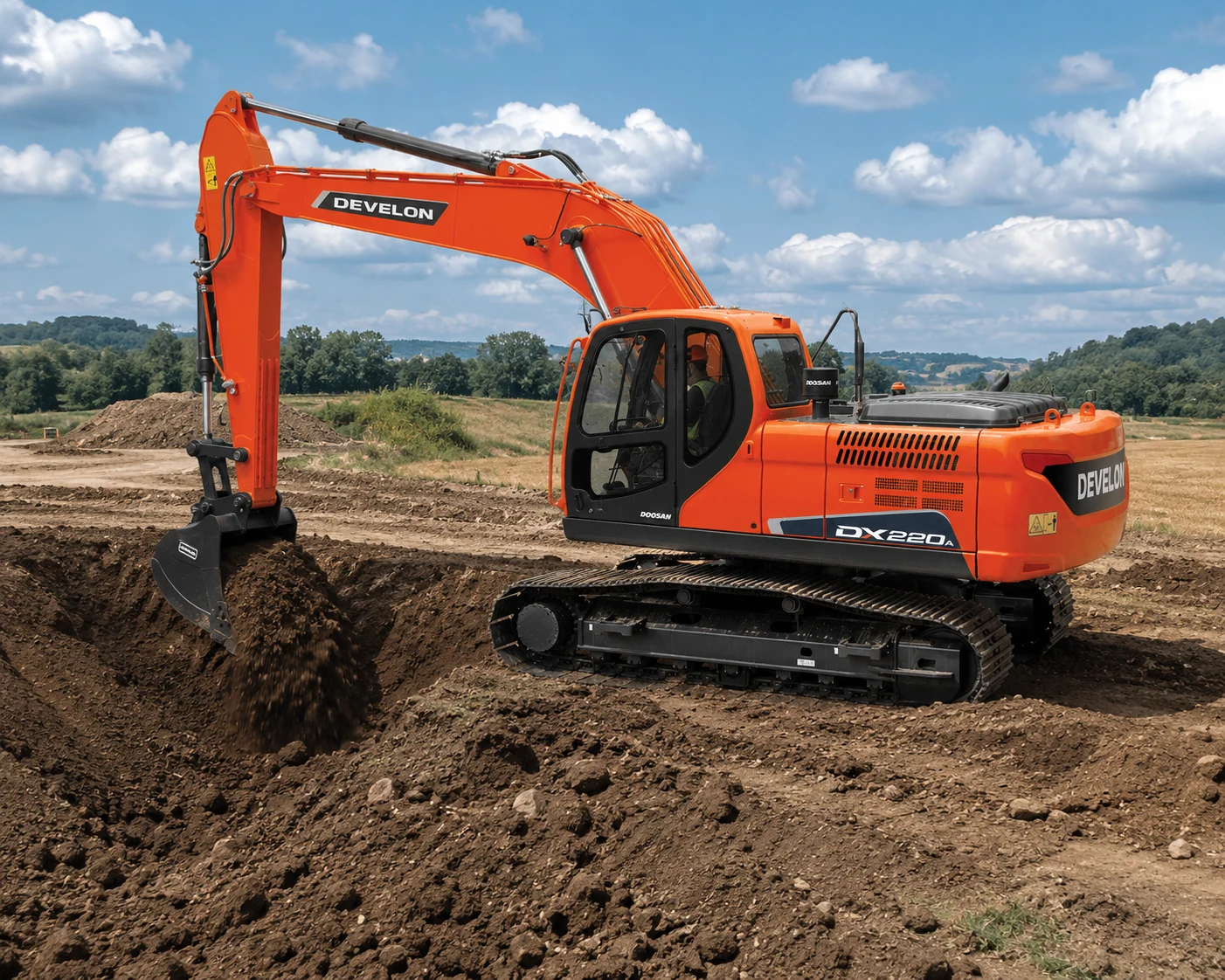 Develon Excavator Shovel DX220