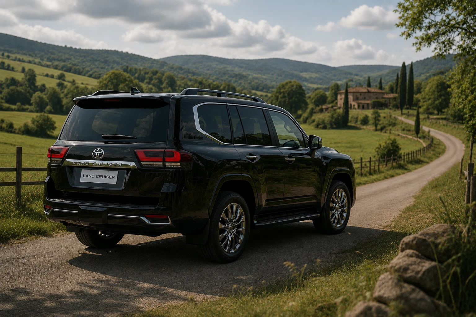 Toyota Land Cruiser view 2