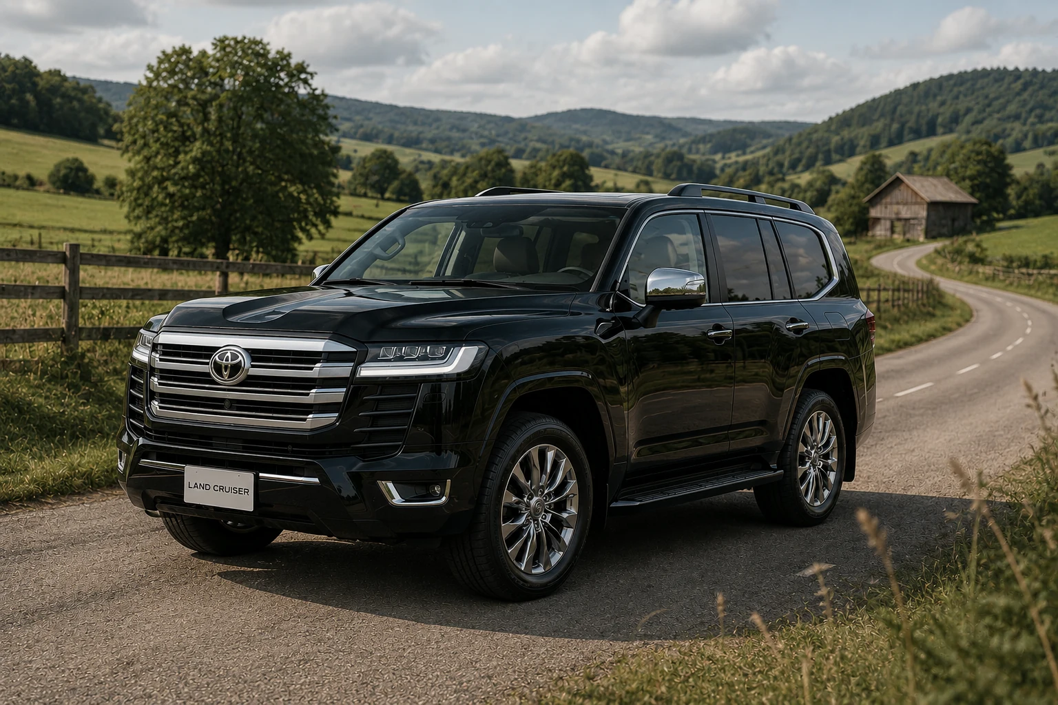 Toyota Land Cruiser view 3