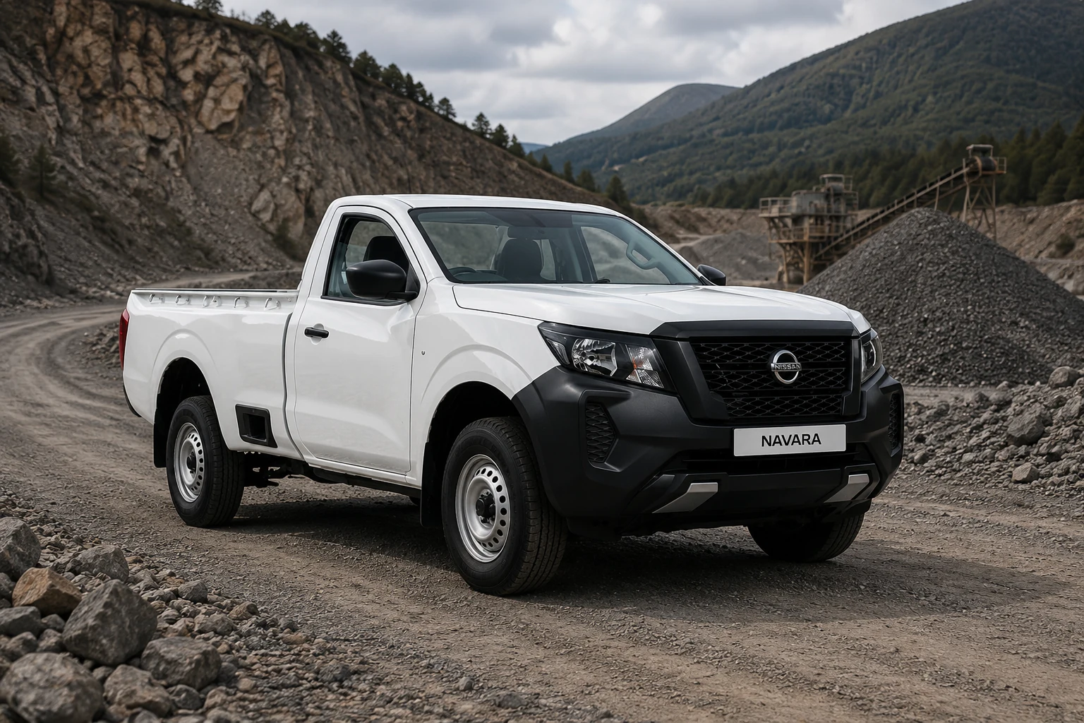 Nissan Navara Single Cab view 2