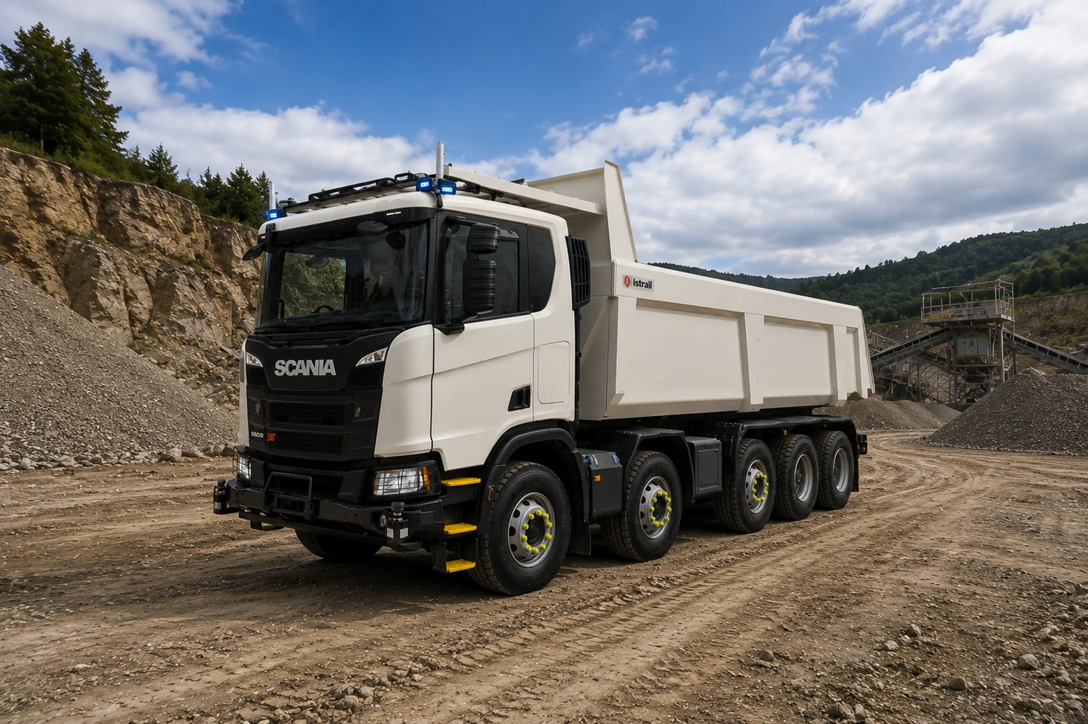 Scania Mining Truck view 2